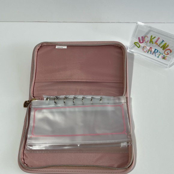 NEW Samantha Thavasa Mickey & Minnie Large Pink Wallet / Planner - Picture 2 of 11